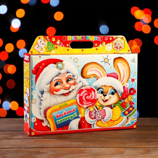 Цена за 5 шт. Подарочная коробка Пушистый кот, 31 х 6,5 х 21,5 см - Simaland фото 2