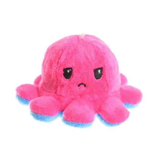 Мягкая игрушка-трансформер Осьминог-перевёртыш, 10 см, на брелоке, цвета МИКС - Simaland фото 4