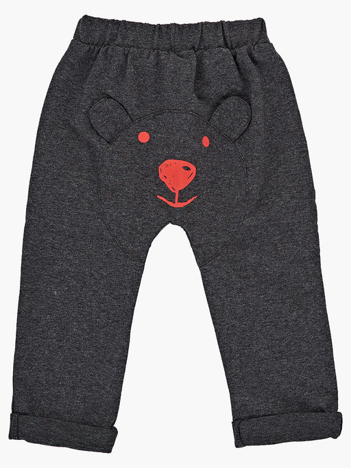 Брюки для девочки UD 4006 черный меланж - Mini maxi фото 5