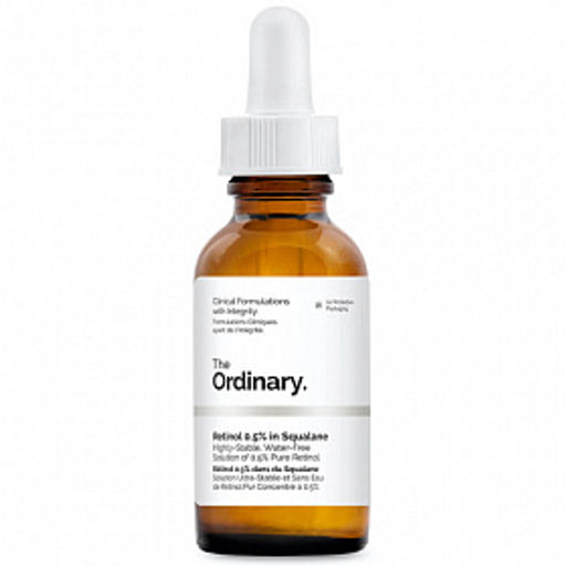 The Ordinary Retinol 0.5% in Squalane, 30ml - Омолаживающая сыворотка с ретинолом 0,5% в сквалане