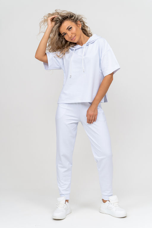 Костюм Натали 36773 толстовка и брюки из хлопка с полиэстером фото 5