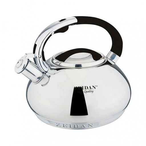 Чайник нерж ZEIDAN 3.5 л, со свист, индукц. дно, зекральн полировка корпуса, арт. Z-4158