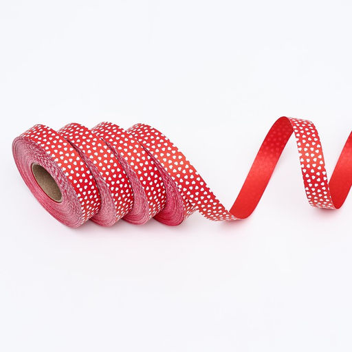Цена за 4 шт. Лента Аmore для декора и подарков, красная, 2 см х 45 м - Simaland фото 2