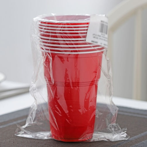 Стаканы одноразовые Факел Экстра, 500 мл, в наборе 10 шт, цвет красно-белый - Simaland фото 11