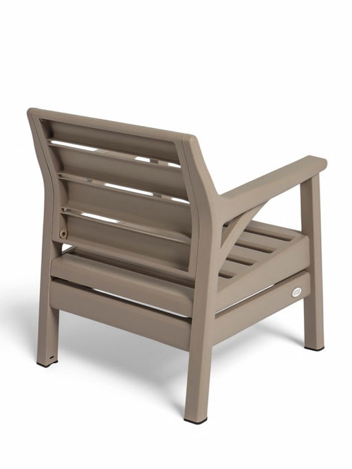 Набор садовой мебели «Евпатория»: 2 кресла, стол, трёхместный диван, бежевый