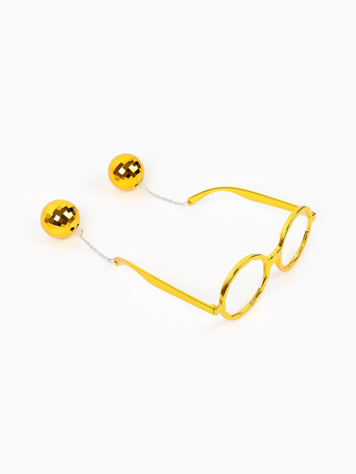 Карнавальные очки гиганты «Диско-шар», цвета МИКС