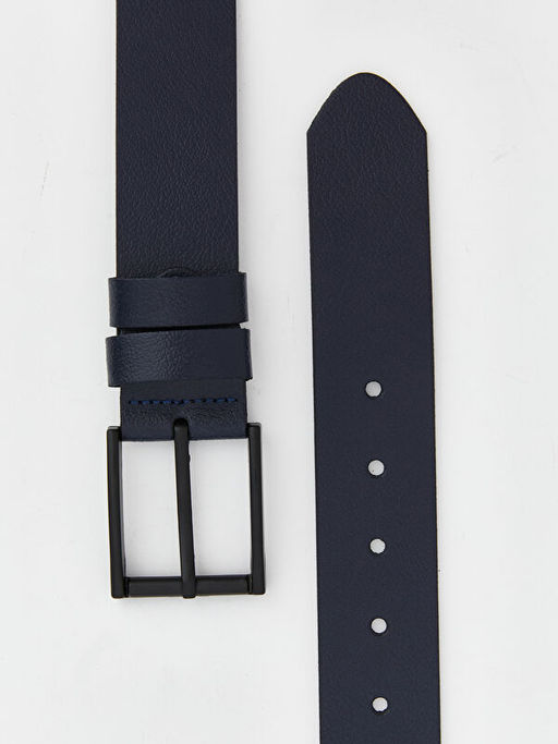 Deri G?r?n?ml? Erkek Kemer