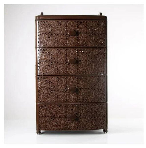 Комод широкий "Лаура" 4-х секционный венге М6874