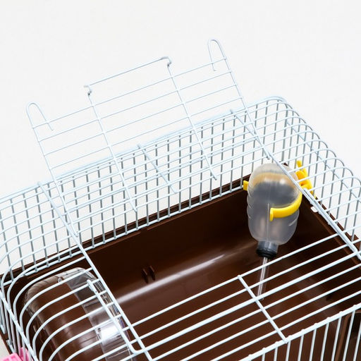 Клетка для грызунов Пижон, 27 х 21 х 17 см, коричневая фото 4