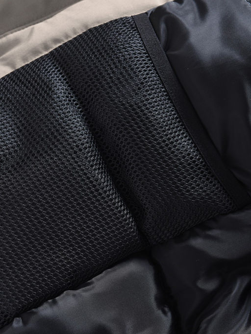 Парка зимняя подростковая для мальчика с капюшоном бежевого цвета 9539B - Mtforce фото 20