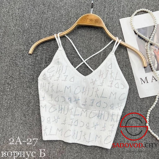 Топик женский на бретельках - Bruno фото 2