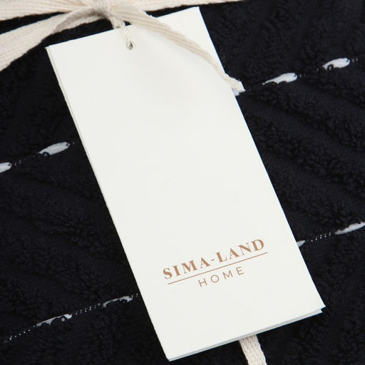 Коврик махровый SL HOME: Basic «Гри Сандре», 50×70 см, хлопок 100%