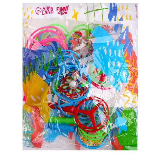 Цена за 12 шт. Ветерок Вихрь, со свистком, цвета МИКС - Simaland фото 3