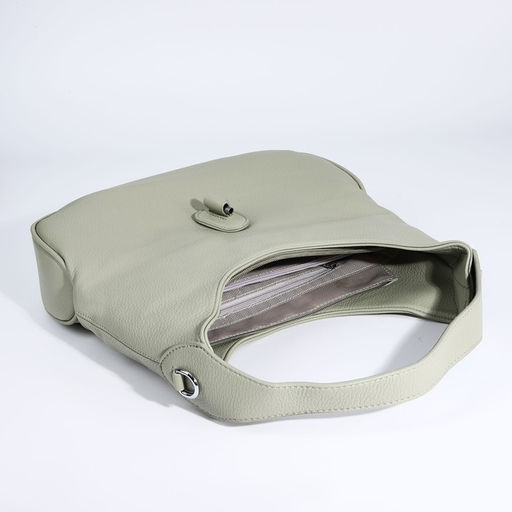 Сумка-мешок на молнии, наружный карман, цвет светло-зелёный - Simaland фото 7