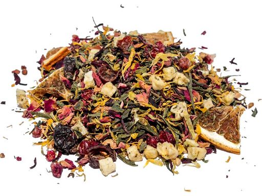 КамлёвЪ Ice Tea каркаде зеленый листовой Испанская Сангрия, 50 г - Камлевъ фото 2