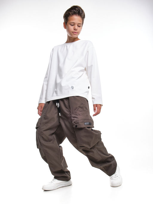 Брюки карго 33-91232 черный - Mini maxi фото 17