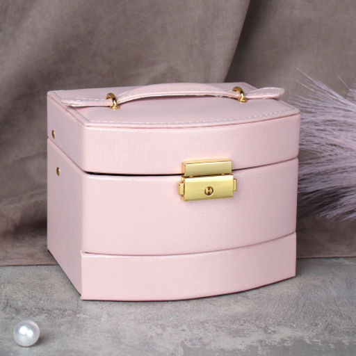 Шкатулка для украшений 16х13х12 см / JH051 /уп 48/ - Галеонтрейд фото 4