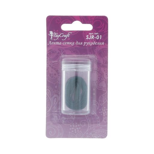 FAYCRAFT Ювелирная лента SJR-01 1 мм 5 х 3 м СК/Распродажа №08 тем. зеленый