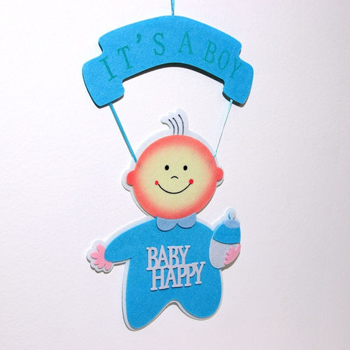 Украшение на гендер пати «Подвеска Baby Happy Boy», 32×32×52 см