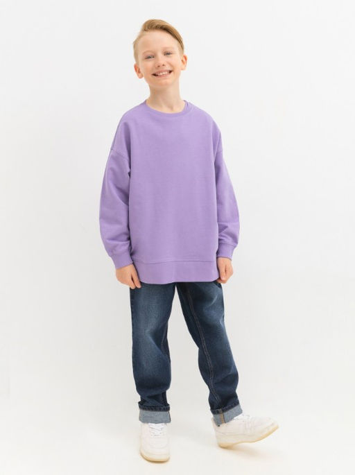 20110440037, Брюки джинсовые детские для мальчиков Cobb темно-синий Acoola