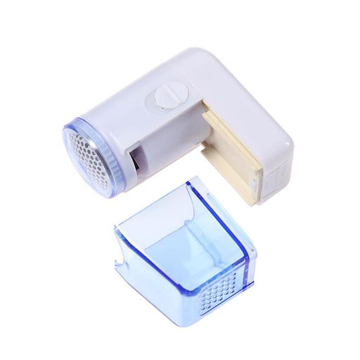 Машинка для удаления катышков Luazon LUK-01, от батареек 2хAA, голубая