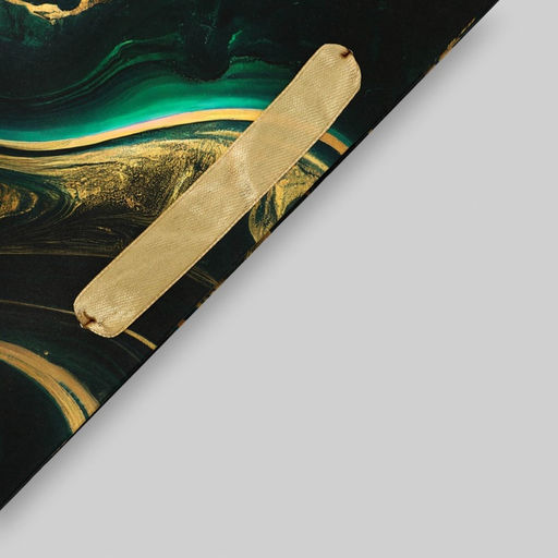 Пакет подарочный ламинированный с широким дном Мрамор, 25?19?18 см - UPAK LAND фото 7