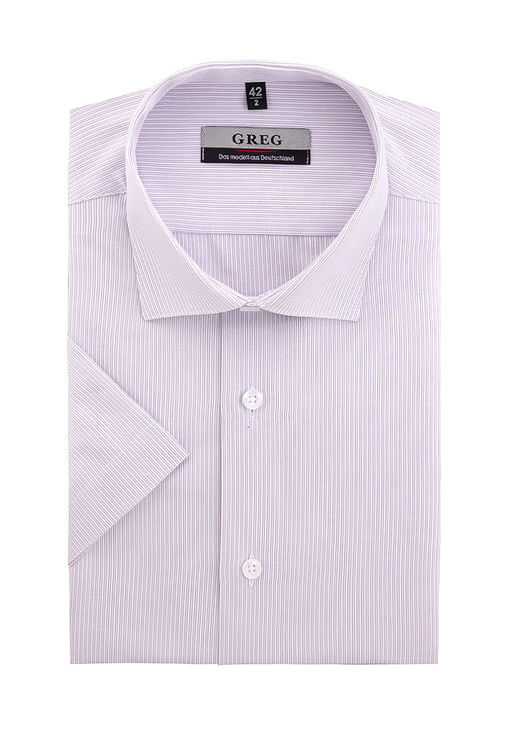 Сорочка мужская короткий рукав GREG 711/109/301/Z  фото 5