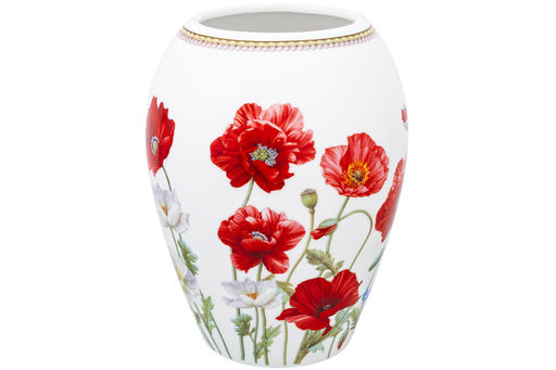 Ваза 2,25 л 15*15*19,5 см Маки NEW BONE CHINA - Elan gallery фото 7