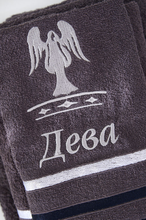 14418/10 Знаки зодиака полотенце махровое плотность 350гр