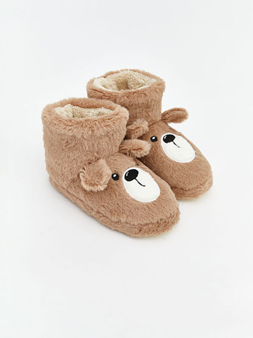 Hayvan Fig?rl? Erkek Bebek Pel?? Panduf