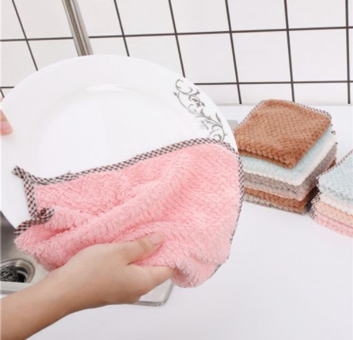 Салфетка из микрофибры с петлей тонкая, 24*23 см - Home фото 4