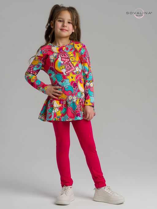 Костюм Алиса лав Ю-маджента - Sovalina фото 3