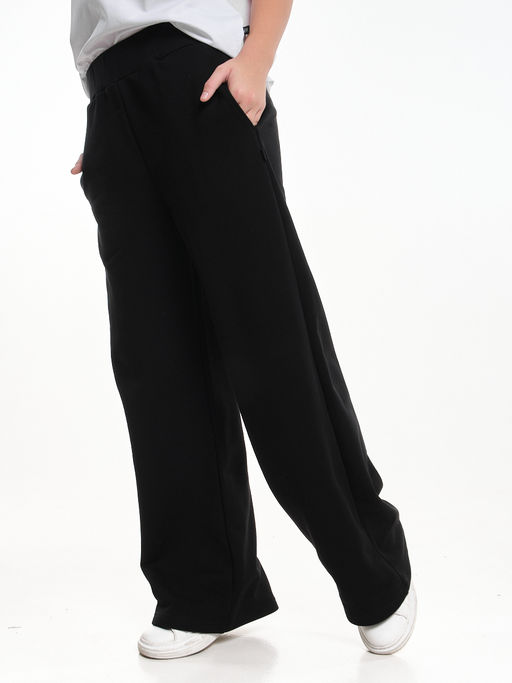 Брюки для девочки 22-7348 черный - Mini maxi фото 2