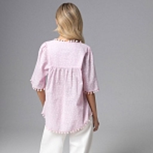 Блуза из 100% хлопка Летний фольклор - Charutti фото 23