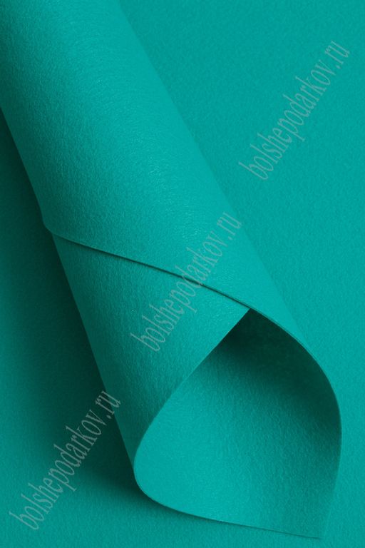 Фетр жесткий 1,2 мм, Корея Solitone 40*55 см (5 шт) тиффани №935