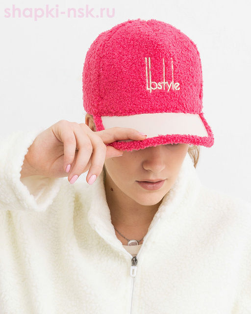 006/у LP штрих трикотаж барашек Бейсболка женская флис