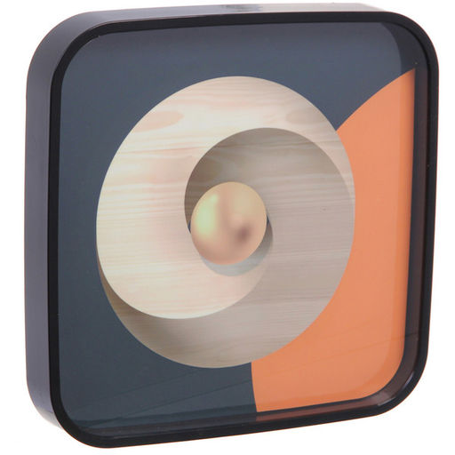 Часы настенные + пано 2шт "HOME STYLE" Абстракция, черный корпус