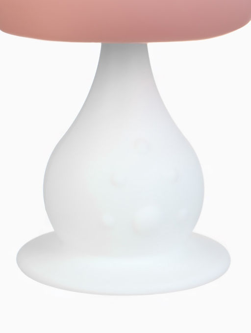 Прорезыватель для зубов с погремушкой 3 в 1 «Зайка», пищевой силикон, розовый