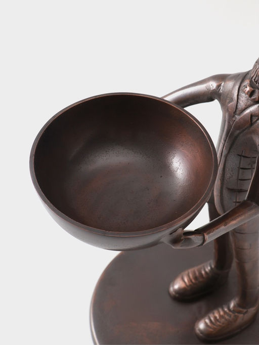 Конфетница Петушок угощает, 21?25?41 см, алюминий