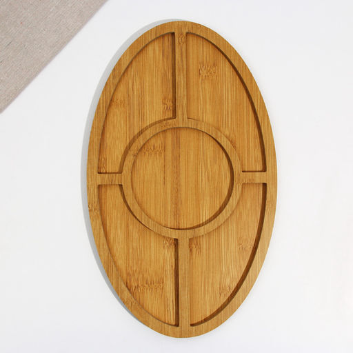 Менажница деревянная Дорого внимание «Nuts», 21.8×35 см