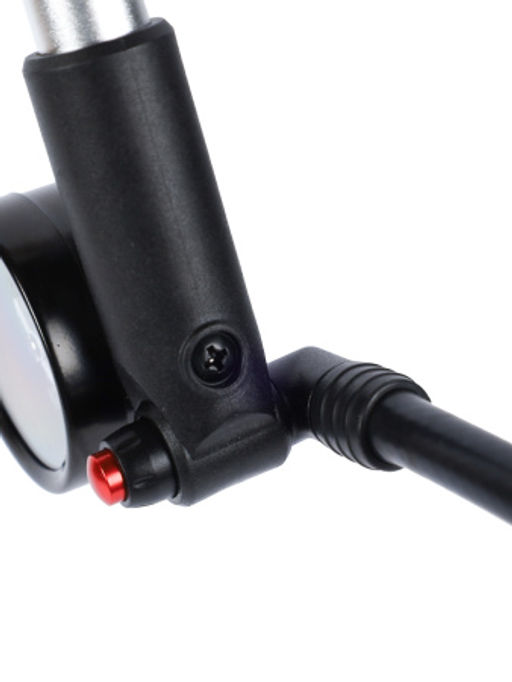 Велонасос для MTB вилок COMIRON PLUG, алюминиевый цилиндр, пластиковая ручка, Presta-Schrader, 20,7 бар (300 Psi). /уп 30 - Галеонтрейд фото 9