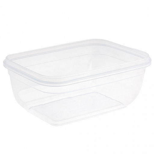 Контейнер для продуктов пластмассовый Мастер 0,8л, прямоугольный, с клипсами, воздухонепроницаемый (герметичный), съемный силиконовый уплотнитель, подходит для СВЧ, цвета микс (Россия) - Домашняя мода фото 7