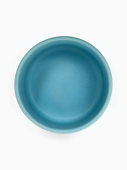 Миска керамическая Food=200 мл - 10104.5 см, голубая - Пижон фото 2