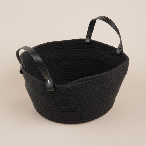 Корзина для хранения SL Home Луиза, плетёная, ручной работы, 333316 см, чёрная - Sima-land home фото 2