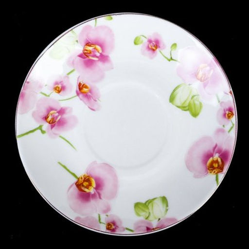 Чайный набор 12 предметов 250 мл / new 836-12G /уп 8/ костяной фарфор - Галеонтрейд фото 3