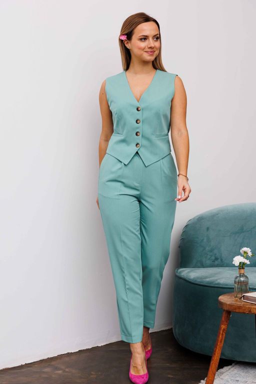 Костюм AURA 9222-170 шалфей  фото 5