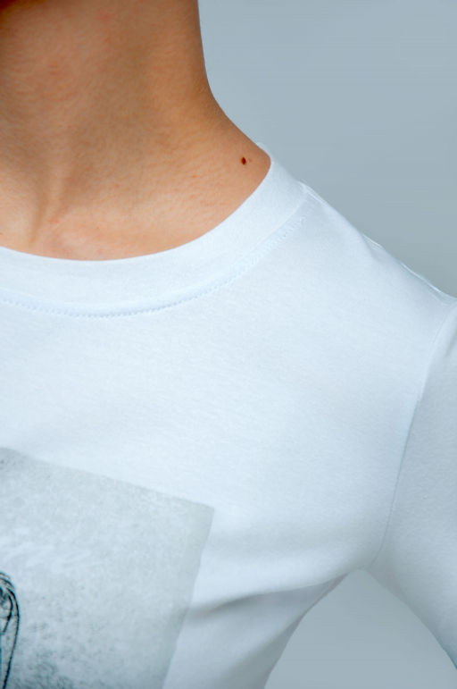 Арт. 3751 Футболка женская 42-50 (5 шт) Цвет:белый - Калинка фото 10