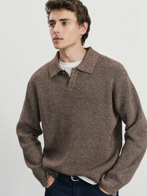 Джемпер с эффектом меланж / Zarina