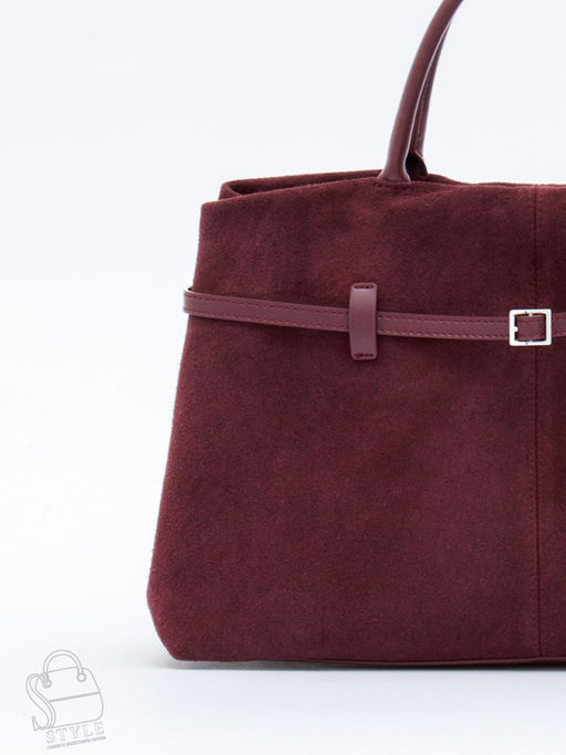 Сумка женская кожаная 990172NN wine red Natale Navetta в Новосибирске