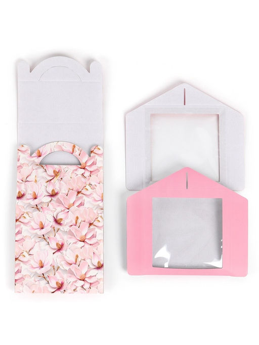 Цена за 5 шт. Коробка для торта «Самой нежной», 20×20×20 см